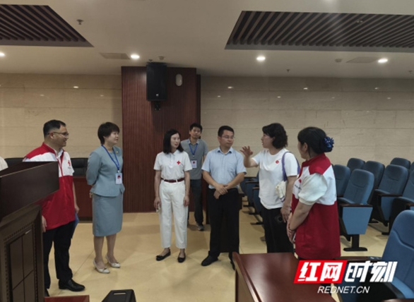 省紅十字會調(diào)研永州市第一人民醫(yī)院急救培訓(xùn)基地 共促應(yīng)急救護事業(yè)發(fā)展